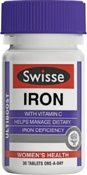 Swisse-Ultiboost-Iron-30-Tablets on sale