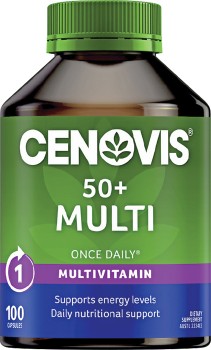 Cenovis-Once-Daily-50-Multi-100-Capsules on sale