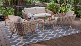 Maui-4-Seater-Wicker-Lounge-Setting on sale