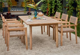 Bondi-6-Seater-Timber-Dining-Setting on sale