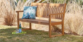 Rosemore-2-Seater-Timber-Bench on sale