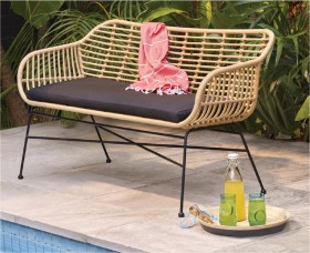 Cayman-Wicker-Bench-Seat on sale