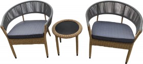 Samoa-2-Seater-Wicker-Caf-Setting on sale
