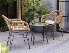 Cayman-2-Seater-Wicker-Caf-Setting on sale