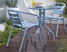 Cancun-2-Seater-Steel-Caf-Setting on sale