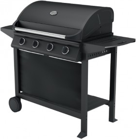 Ozzie-4-Burner-Hooded-BBQ-with-Trolley on sale