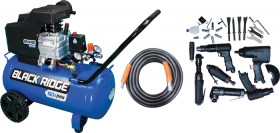 Black-Ridge-28-Piece-Air-Compressor-Combo on sale