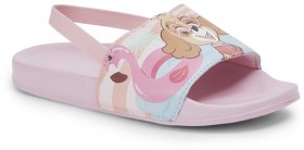 Paw-Patrol-Kids-Printed-Slides-Pink on sale