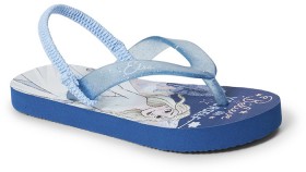 Disney-Kids-Frozen-2-Printed-Thongs-Blue on sale