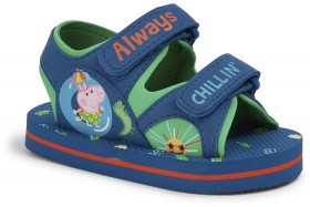 Peppa-Pig-Boys-Tab-Sandals-Blue-Green on sale