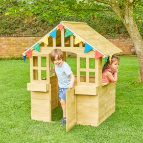 Playhouse-Wood-Cubby on sale