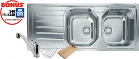 Franke-Ondaline-Double-Bowl-Sink on sale