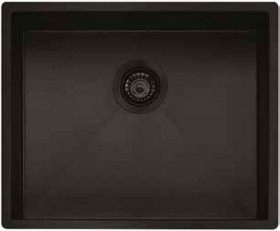 NEW-Oliveri-Spectra-Single-Bowl-Sink-Black on sale