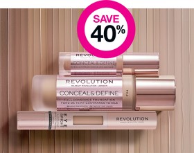 Save-30-on-Revolution-Foundation-Concealer-Ranges on sale
