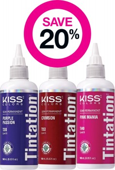 Save-20-on-Kiss-Tintation-Hair-Colour-Range on sale