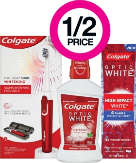 12-Price-on-Selected-Colgate-Whitening-ProClinical-Products on sale