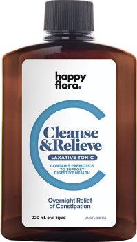 NEW-Happy-Flora-Cleanse-Relieve-Laxative-Tonic-200mL on sale