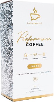 Beforeyouspeak-Performance-Coffee-The-Og-30-x-45g-Individual-Sachets on sale
