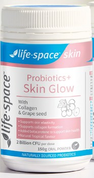 Life-Space-Probiotics-Skin-Glow-150g-Oral-Powder on sale