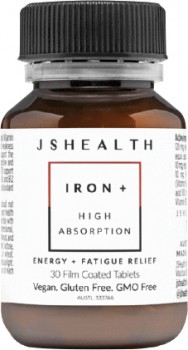 JShealth-Iron-High-Absorption-30-Film-Coated-Tablets on sale