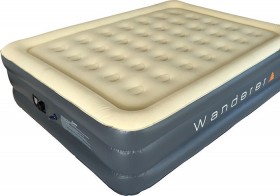 Wanderer-Double-High-Queen-Airbed-with-240V-Pump on sale