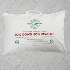 White-Duck-DownFeather-Pillow-by-Greenfirst on sale