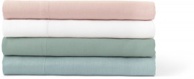 Australian-House-Garden-Sandy-Cape-Washed-Belgian-Linen-Sheet-Sets on sale