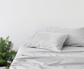 Sheridan-400TC-Soft-Sateen-Gots-Certified-Organic-Cotton-40cm-Depth-Queen-Sheet-Set-in-Frost-Grey on sale
