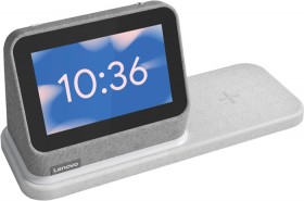 Lenovo-Smart-Clock-with-Wireless-Dock-Grey on sale