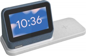 Lenovo-Smart-Clock-with-Wireless-Dock-Blue on sale