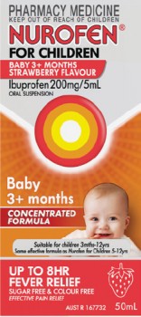 Nurofen-For-Children-Baby-3-Months-Strawberry-Flavour-50mL on sale