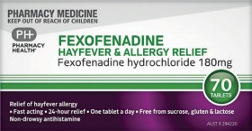 Pharmacy-Health-Fexofenadine-Hayfever-Allergy-Relief-70-Tablets on sale