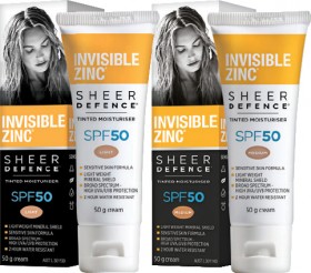 Invisible-Zinc-Sheer-Defence-Tinted-Moisturiser-SPF50-Light-or-Medium-50g on sale