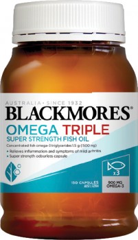 Blackmores-Omega-Triple-Super-Strength-Fish-Oil-150-Capsules on sale