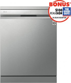 LG-QuadWash-Dishwasher-Stainless-Steel on sale