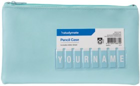 Studymate-Name-Pencil-Case-Small-Teal on sale