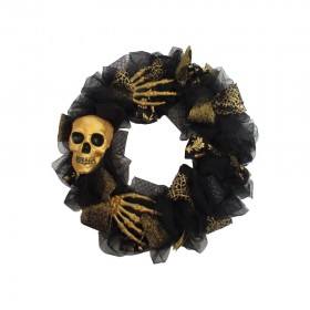 Gold-Skeleton-Wreath-35cm on sale