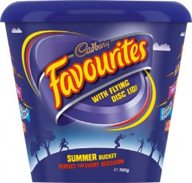 Cadbury-Favourites-Flying-Disk-Tub-700g on sale