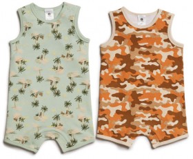 Dymples-Sleeveless-Rompers on sale