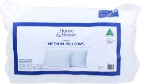 House-Home-2-Pack-Medium-Pillows on sale