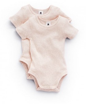 Dymples-2-Pack-Ribbed-Bodysuit-Light-Pink on sale