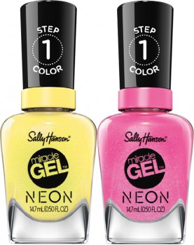 NEW-Sally-Hansen-Miracle-Gel-Nail-Polish-Neon-147mL on sale