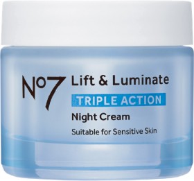 No7-Lift-Luminate-Triple-Action-Night-Cream-50mL on sale