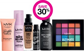 Save-30-on-Entire-NYX-Professional-Makeup-Range on sale