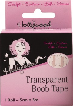 Hollywood-Transparent-Boob-Tape-Roll-5cm-x-5m-1ea on sale