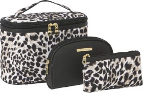 NEW-Models-Prefer-Black-Cosmetic-Bag-Set-3-Piece on sale