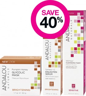 Save-40-on-Andalou-Naturals-Skincare-Range on sale