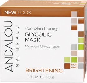 Andalou-Naturals-Brightening-Pumpkin-Honey-Glycolic-Mask-50g on sale