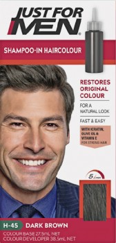 Just-For-Men-Hair-Colour-Dark-Brown-66mL on sale