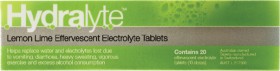 Hydralyte-Lemon-Lime-Flavoured-Effervescent-Electrolyte-Tablets-20-Tablets on sale